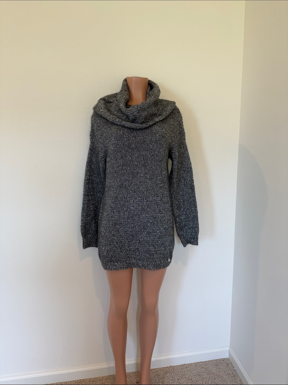 Liu Jo Charcoal Cowl Neck Sweater size 44 – large